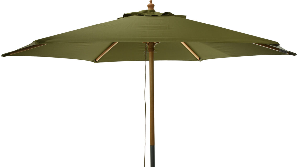 Niceey Parasol - Hout - 250CM - Groen