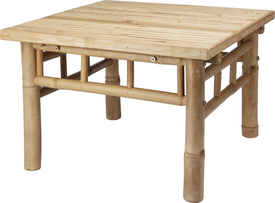 Niceey Tuintafel - Bamboe - 57X57XH38CM