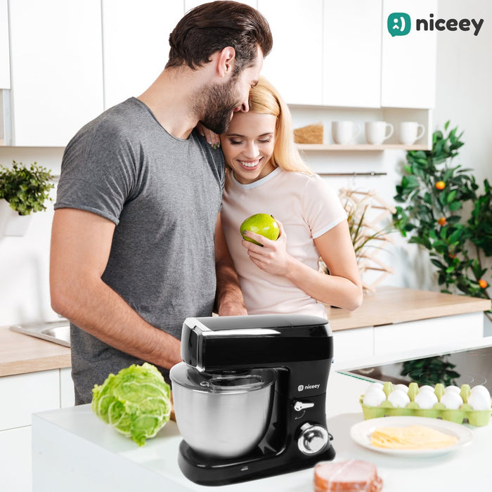 kousen Vaarwel Reflectie Niceey 3-in-1 Keukenmachine - 1500W - 7.5L - Zwart — Niceey - waar luxe  betaalbaar wordt