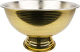 Niceey Champagneschaal - Champagnekoeler - Ijsemmer - Champagne Emmer - Champagne Bowl - RVS - Goud